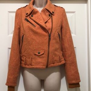 EUC Tasi Malibu Moto Jacket with Faux Lining SizeS
